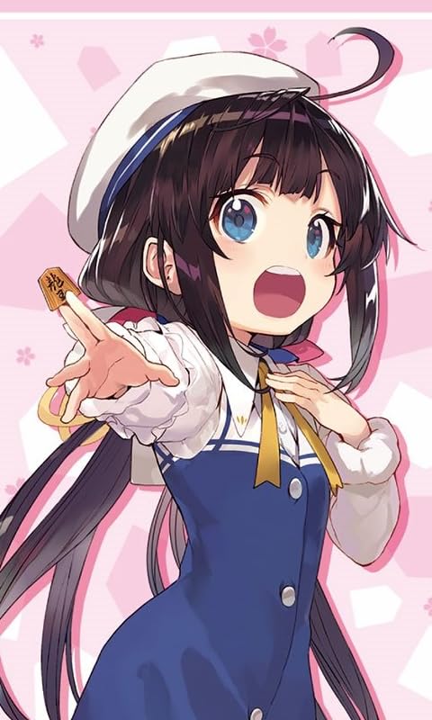 りゅうおうのおしごと！ FVGA(480×800)壁紙 雛鶴あい アニメ-スマホ用